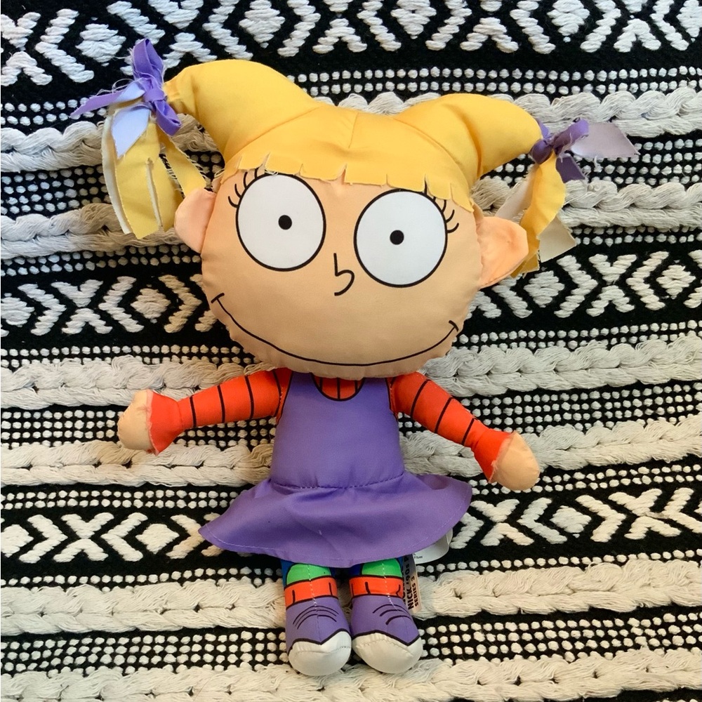 Rugrats Angelica Pickles 12" Nickelodeon Nick 90s Plush Series 3 Stuffed Doll